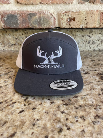 Rack-N-Tails Charcoal/White Olympia Youth Cap
