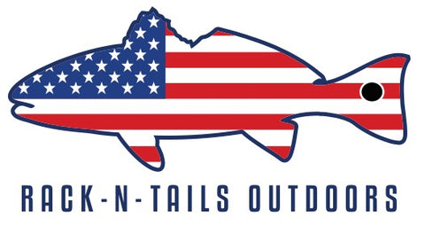Rack-N-Tails American Flag Redfish Dri-Fit